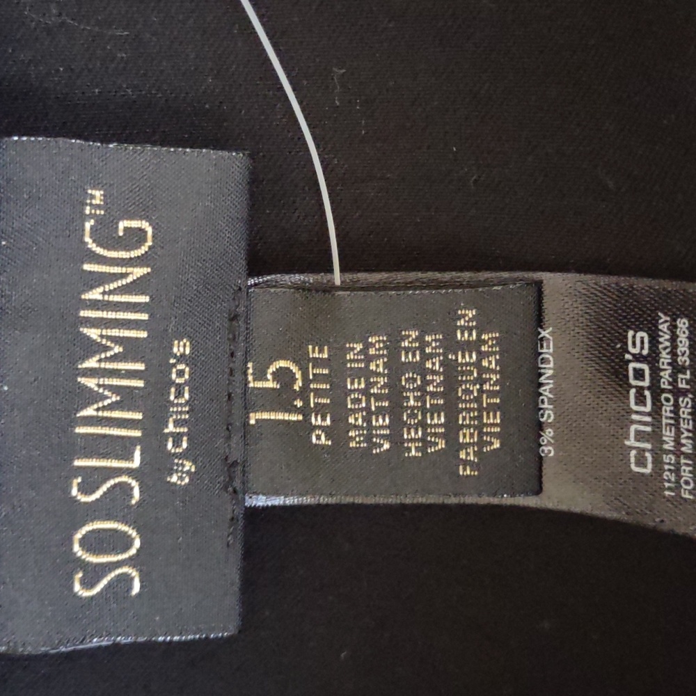 Brand new Chico's black dress pants - Picture 6 of 7